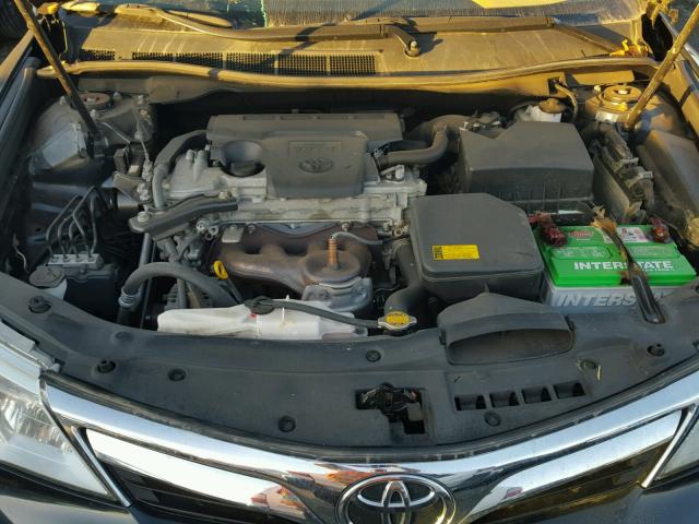 4T1BF1FK8CU070182 - 2012 TOYOTA CAMRY BASE BLACK photo 7