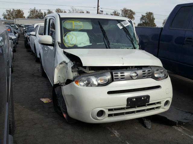 JN8AZ2KR8AT165378 - 2010 NISSAN CUBE BASE WHITE photo 1