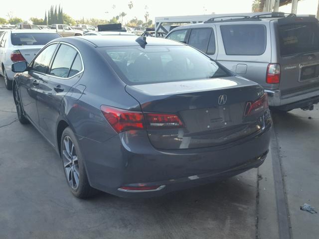 19UUB2F5XGA010745 - 2016 ACURA TLX TECH GRAY photo 3