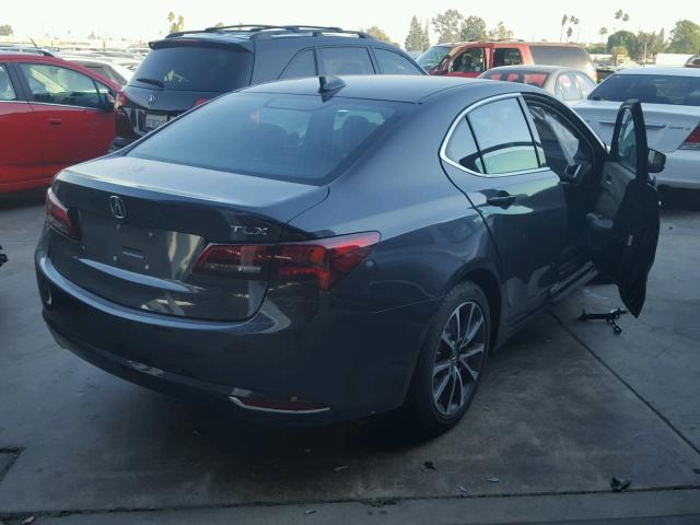 19UUB2F5XGA010745 - 2016 ACURA TLX TECH GRAY photo 4