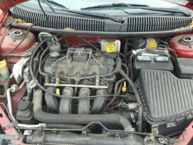 1B3ES56C95D246061 - 2005 DODGE NEON SXT RED photo 7