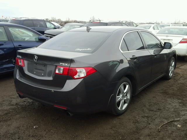 JH4CU25679C008794 - 2009 ACURA TSX CHARCOAL photo 4