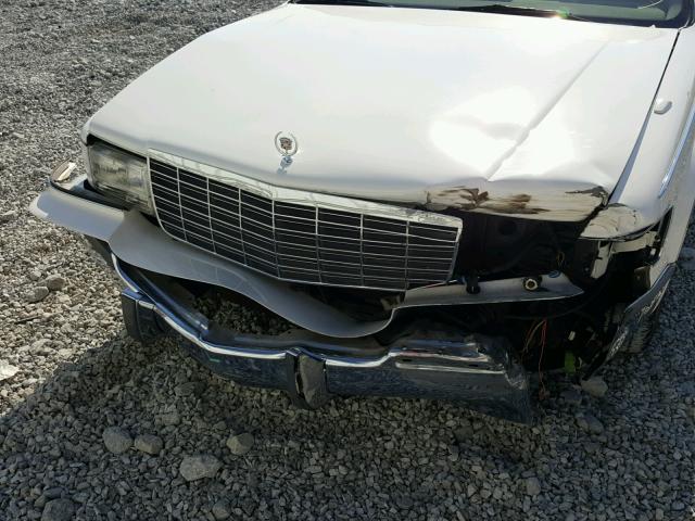 1G6DW52PXRR719081 - 1994 CADILLAC FLEETWOOD WHITE photo 9