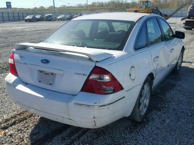 1FAFP25135G131477 - 2005 FORD FIVE HUNDR WHITE photo 4