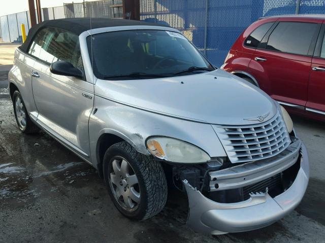 3C3EY55E85T620402 - 2005 CHRYSLER PT CRUISER SILVER photo 1