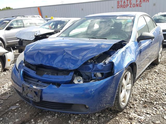 1G2ZH581374123762 - 2007 PONTIAC G6 GT BLUE photo 2