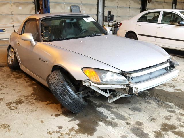 JHMAP11452T002897 - 2002 HONDA S2000 SILVER photo 1