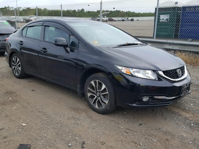 19XFB2F91DE202249 - 2013 HONDA CIVIC EXL 黑色 照片 1