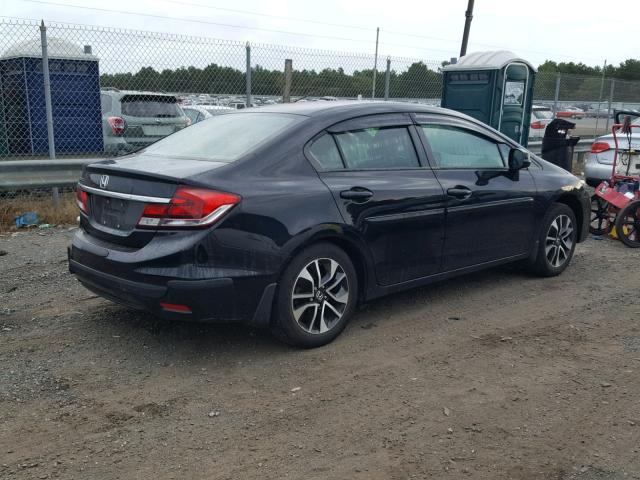 19XFB2F91DE202249 - 2013 HONDA CIVIC EXL 黑色 照片 4