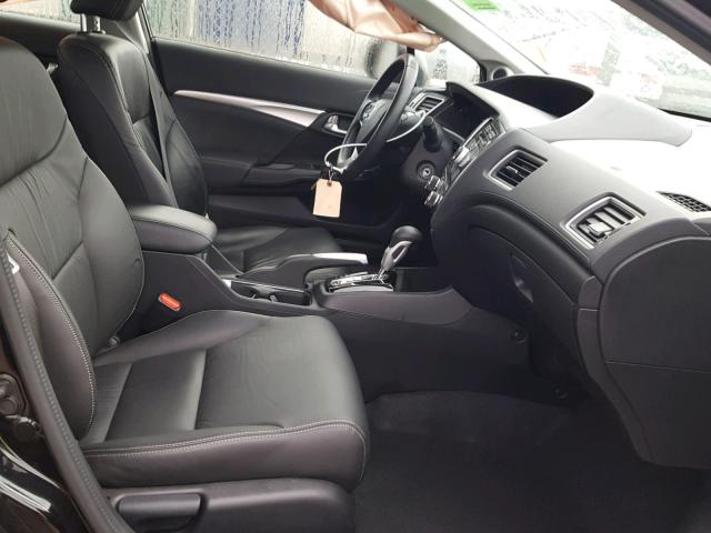 19XFB2F91DE202249 - 2013 HONDA CIVIC EXL 黑色 照片 5