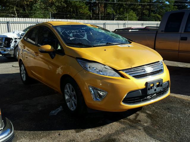 3FADP4CJXBM181428 - 2011 FORD FIESTA SEL YELLOW photo 1