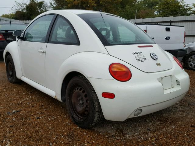 3VWCA21C5XM461679 - 1999 VOLKSWAGEN NEW BEETLE 白色 照片 3