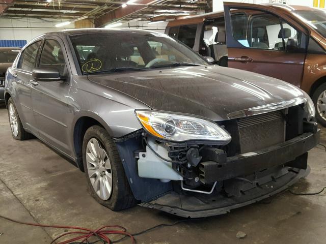 1C3BC4FB9BN599443 - 2011 CHRYSLER 200 LX SILVER photo 1