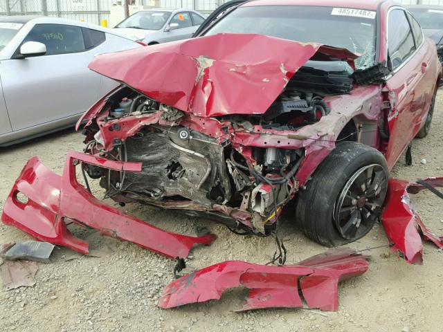 1HGCS1A34CA009015 - 2012 HONDA ACCORD LX RED photo 9