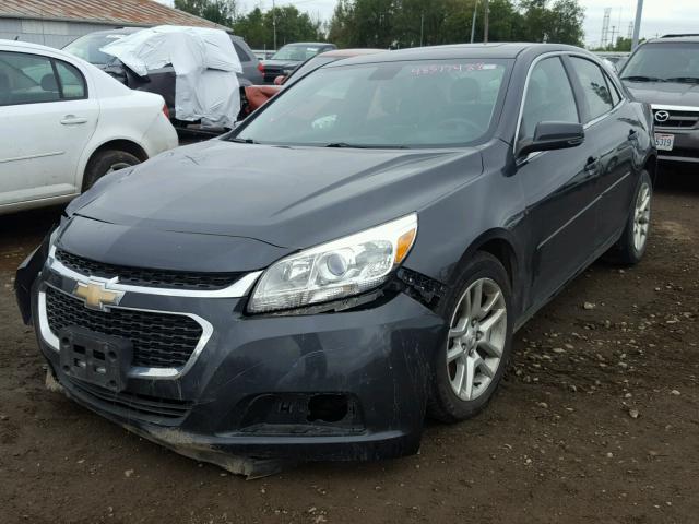 1G11C5SL1EF224228 - 2014 CHEVROLET MALIBU 1LT GRAY photo 2