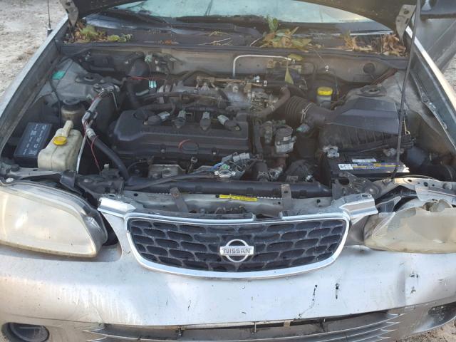 3N1CB51D7YL321136 - 2000 NISSAN SENTRA BAS SILVER photo 7