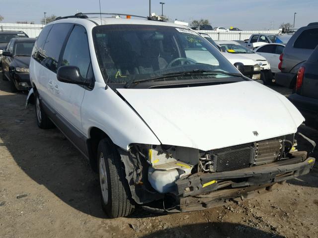 1B4GP54R7XB615866 - 1999 DODGE GRAND CARA WHITE photo 1