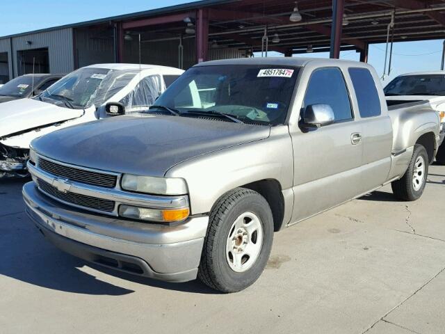 1GCEC19T5XZ161420 - 1999 CHEVROLET SILVERADO TAN photo 2