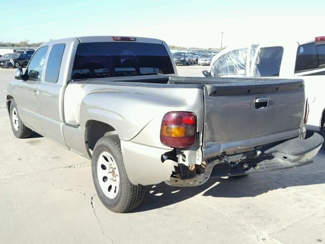 1GCEC19T5XZ161420 - 1999 CHEVROLET SILVERADO TAN photo 3