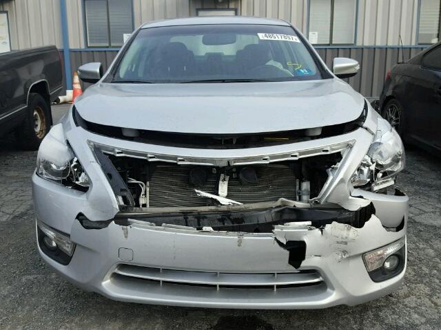 1N4AL3AP6FC207627 - 2015 NISSAN ALTIMA 2.5 SILVER photo 9