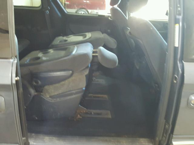 2C8GP54L81R304906 - 2001 CHRYSLER TOWN & COU BLUE photo 6