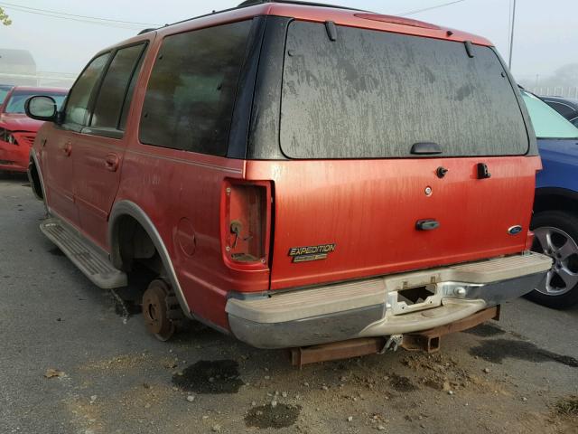 1FMPU18L31LA26126 - 2001 FORD EXPEDITION RED photo 3