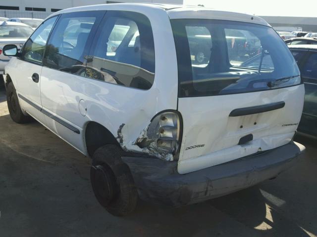 2B4FP25BXWR790303 - 1998 DODGE CARAVAN WHITE photo 3