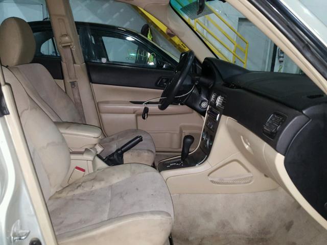 JF1SG636X7H729745 - 2007 SUBARU FORESTER 2 BEIGE photo 5