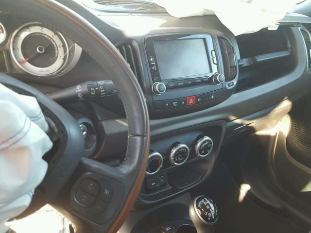 ZFBCFADH0EZ018506 - 2014 FIAT 500L TREKK TAN photo 9