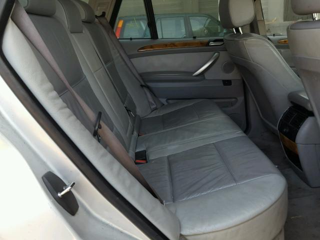 WBAFA53581LM83391 - 2001 BMW X5 3.0I SILVER photo 6