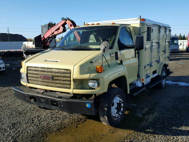 1GDJ5C1G27F402060 - 2007 GMC C5500 C5C0 YELLOW photo 2