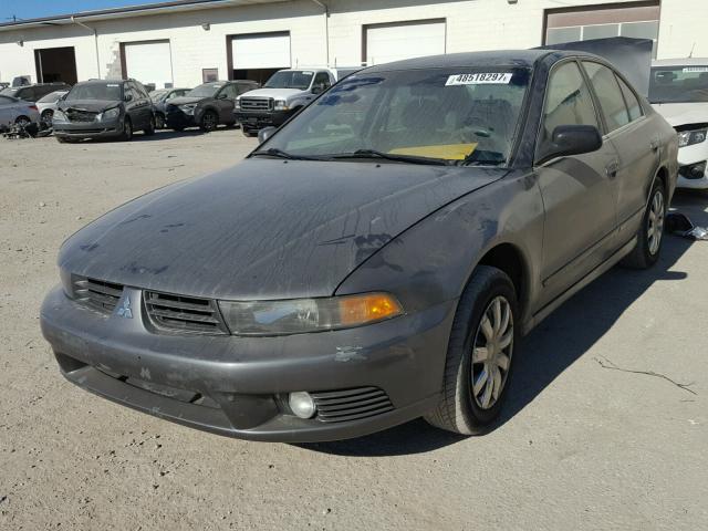 4A3AA46GX3E158041 - 2003 MITSUBISHI GALANT ES GRAY photo 2