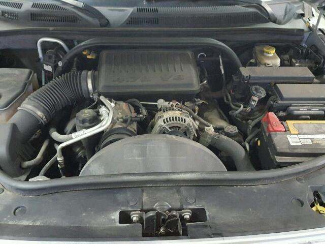 1J8HG58P37C595876 - 2007 JEEP COMMANDER SILVER photo 7