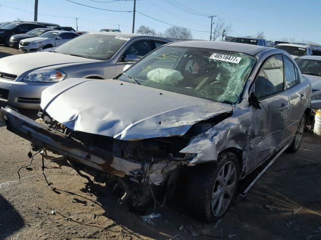 JM1BK323071698724 - 2007 MAZDA 3 S SILVER photo 2