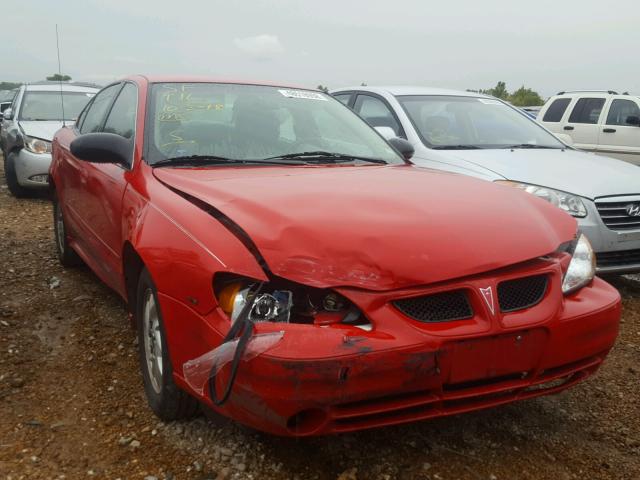 1G2NF52E74C218293 - 2004 PONTIAC GRAND AM S წითელი ფოტო 1