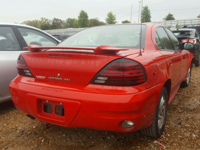 1G2NF52E74C218293 - 2004 PONTIAC GRAND AM S წითელი ფოტო 4