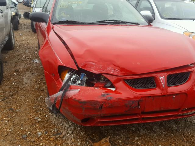 1G2NF52E74C218293 - 2004 PONTIAC GRAND AM S წითელი ფოტო 9