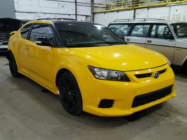 JTKJF5C77C3024025 - 2012 TOYOTA SCION TC YELLOW photo 1