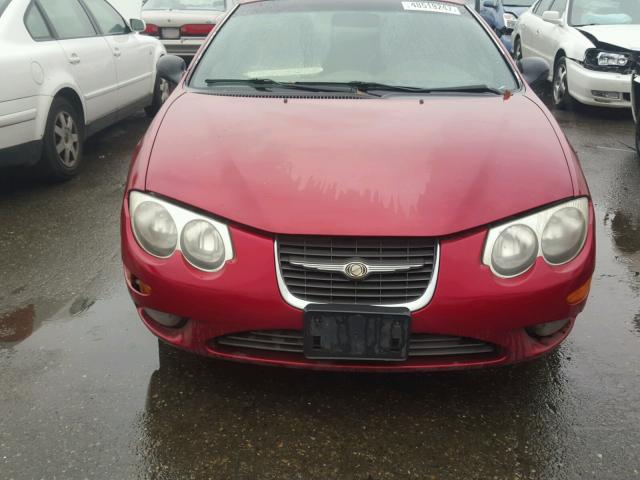 2C3HE66GXXH241103 - 1999 CHRYSLER 300M RED photo 10