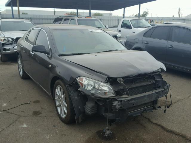 1G1ZK57788F289762 - 2008 CHEVROLET MALIBU LTZ BLACK photo 1