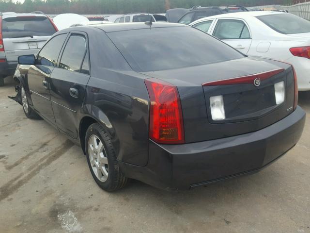 1G6DP567450182312 - 2005 CADILLAC CTS HI FEA BLACK photo 3