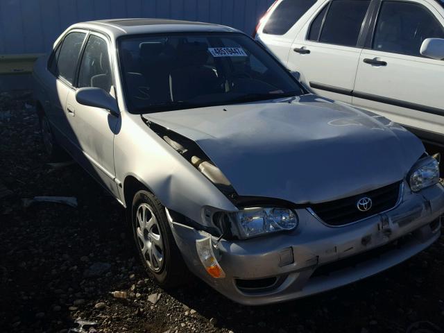 1NXBR12E62Z603958 - 2002 TOYOTA COROLLA CE SILVER photo 1