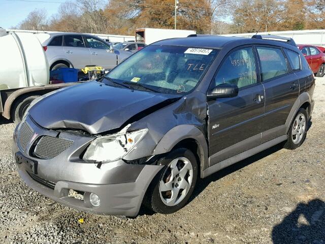 5Y2SL658X8Z402701 - 2008 PONTIAC VIBE GRAY photo 2