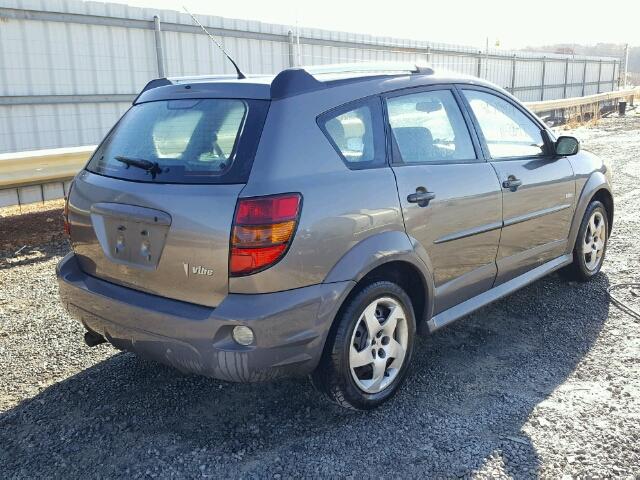 5Y2SL658X8Z402701 - 2008 PONTIAC VIBE GRAY photo 4