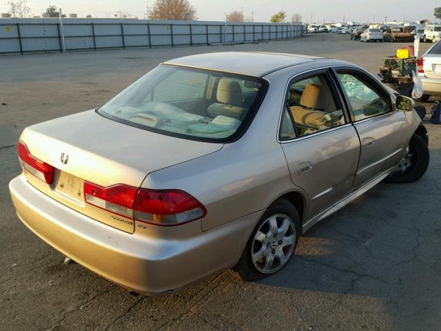 1HGCG668X2A043137 - 2002 HONDA ACCORD EX GOLD photo 4