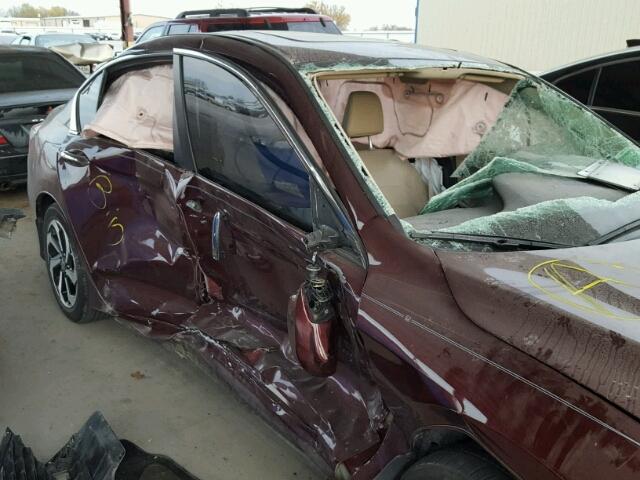 1HGCR2F84GA020690 - 2016 HONDA ACCORD EXL BURGUNDY photo 10