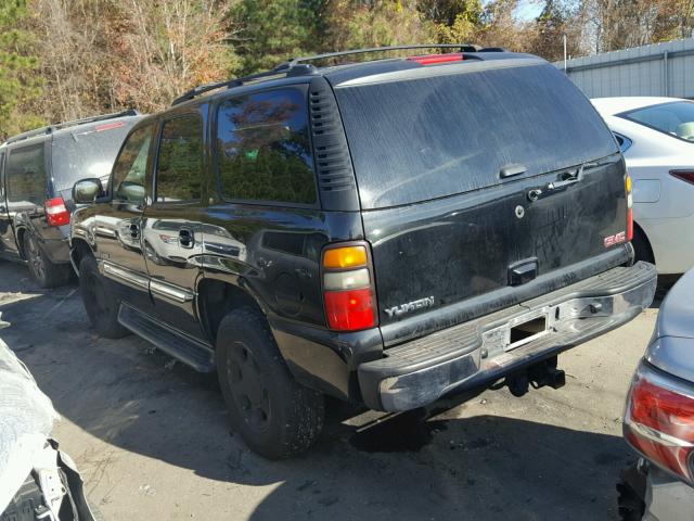 1GKEK13Z16R131432 - 2006 GMC YUKON BLACK photo 3