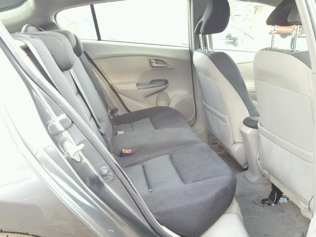 JHMZE2H7XAS028110 - 2010 HONDA INSIGHT EX GRAY photo 6