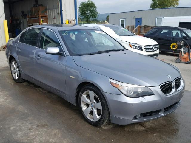 WBANF73547CU23464 - 2007 BMW 530 XI SILVER photo 1