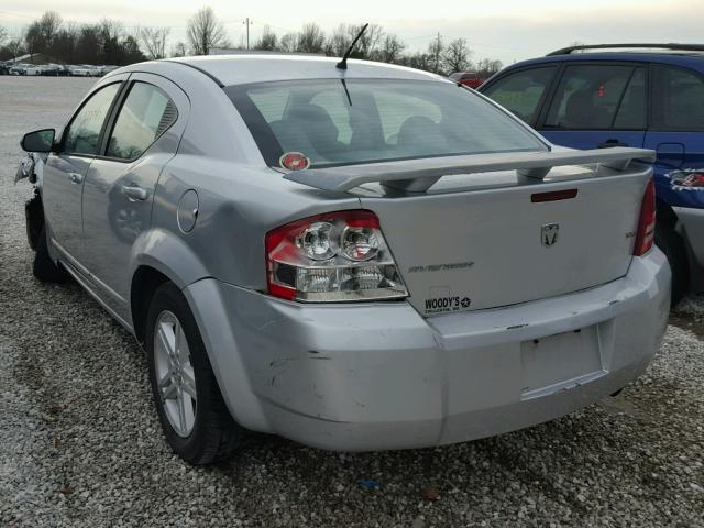 1B3LC56KX8N603368 - 2008 DODGE AVENGER SX SILVER photo 3